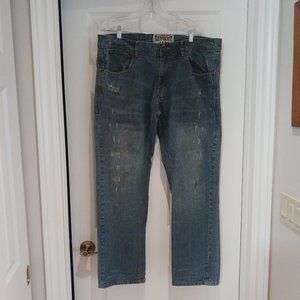 Revolve Mens Distressed Jeans 32x38